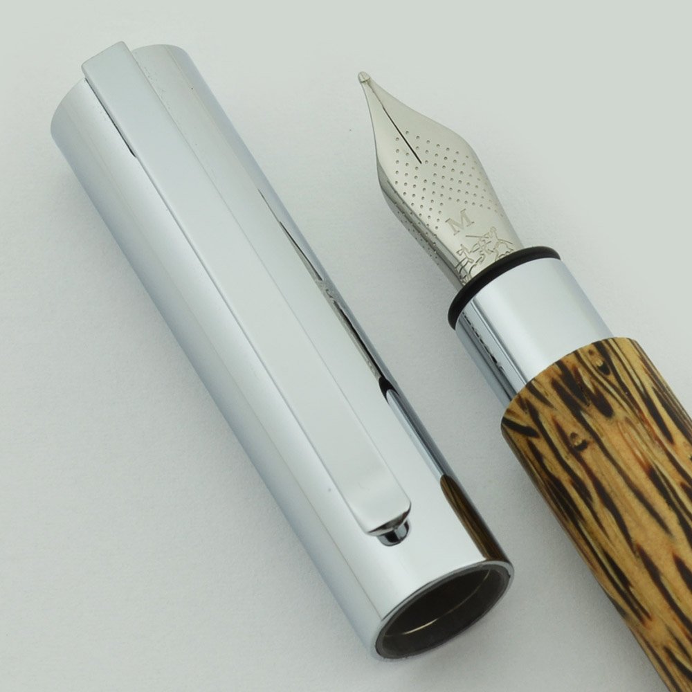 Faber-Castell Ambition Fountain Pen - Coconut Wood, Medium Steel